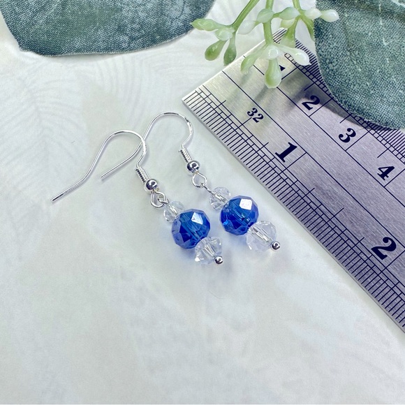 3/$25 Faceted Glass Earrings - Pick Your Fave! - Picture 15 of 16
